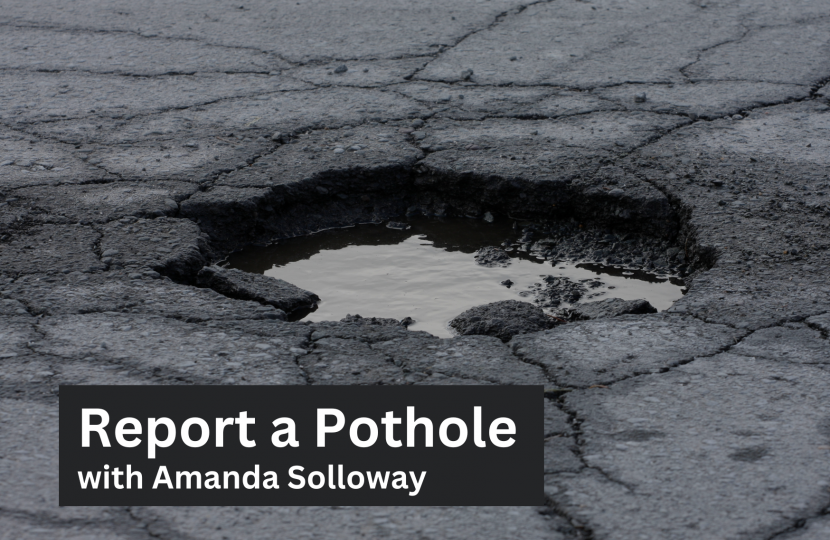 Report a Pothole