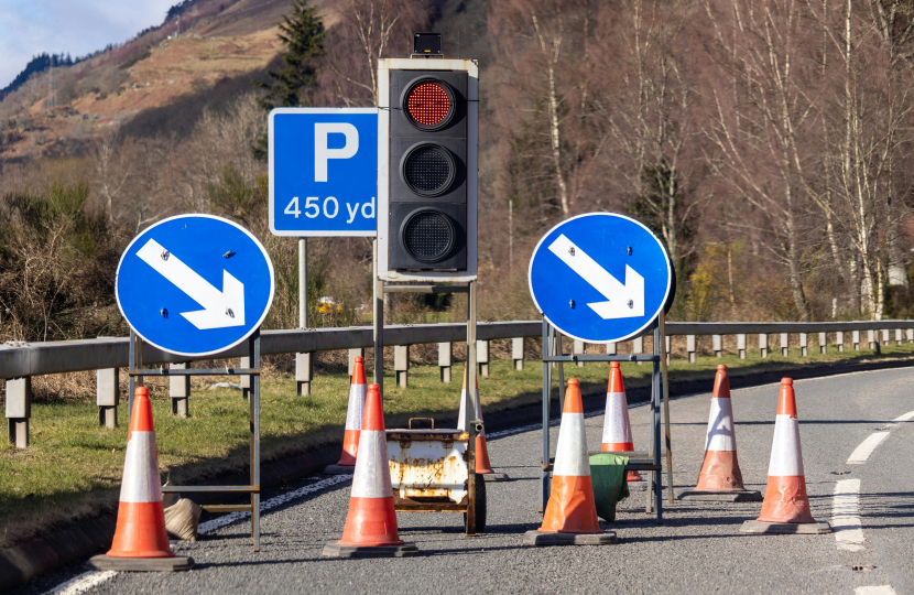 Temporary Traffic Lights