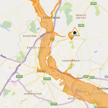 Derby Flood Warning