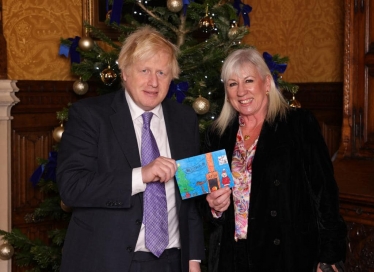 Amanda with Boris Johnson